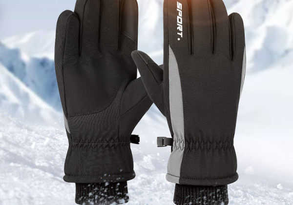 Αδιάβροχα ανδρικά γάντια με γράμματα