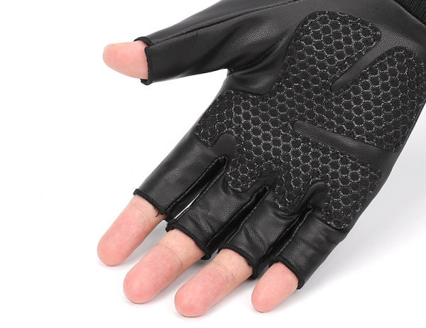 Ανδρικά χειμωνιάτικα γάντια από οικολογικό δέρμα κατάλληλα για ποδηλασία