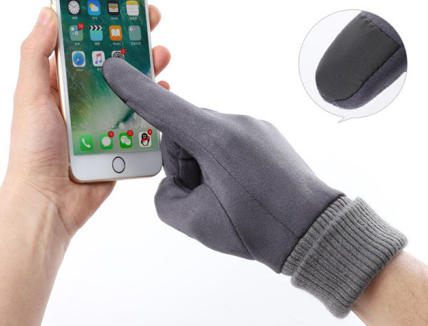 Ανδρικά αντιανεμικά γάντια με φόδρα