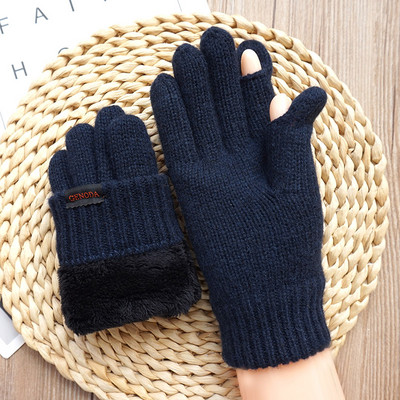 Muške casual zimske rukavice s postavom