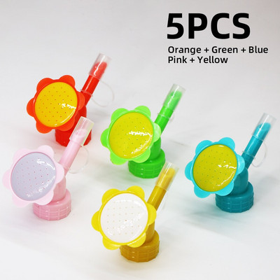 Buteliuko dangtelio purkštuvas 2 viename namų sodo mini laistytuvas su dviguba galvute vandens snapeliu Bonsai antgalis, skirtas patalpų lauko sodinukams