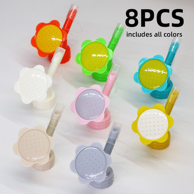 Buteliuko dangtelio purkštuvas 2 viename namų sodo mini laistytuvas su dviguba galvute vandens snapeliu Bonsai antgalis, skirtas patalpų lauko sodinukams