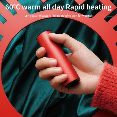 Επαναφορτιζόμενος μίνι θερμαντήρας χεριών Οικιακός χειμερινός φορητός ηλεκτρικός θερμαντήρας χεριών για ταξίδια σε εξωτερικό χώρο Handy Warmer USB Heater