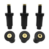 1/2" reguliuojami plastikiniai iššokantys purkštuvai 90-360 laipsnių vejos laistymui sodo reikmenys Vejos laistymo aušinimas 10 vnt.