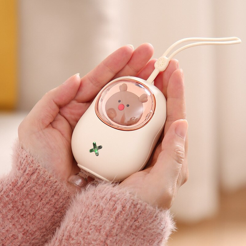 Încălzitor de mâini electric ZAOXI 2023, 1200 mAh, încărcare USB, Power Bank, Încălzitor de mână de buzunar, afișaj digital, Încălzitor de iarnă de buzunar