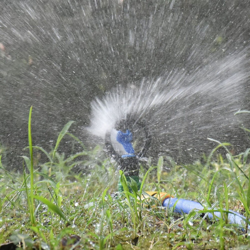 Sodo ūkio laistymo purkštuvas Su atrama 360 laipsnių Rotaciniai vejos purkštuvai Sodo Sodo Laistymas Vandens laistymas 1vnt.
