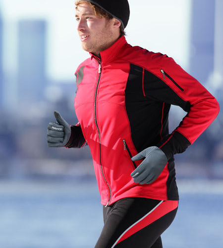 Žieminės vyriškos trijų spalvų pirštinės