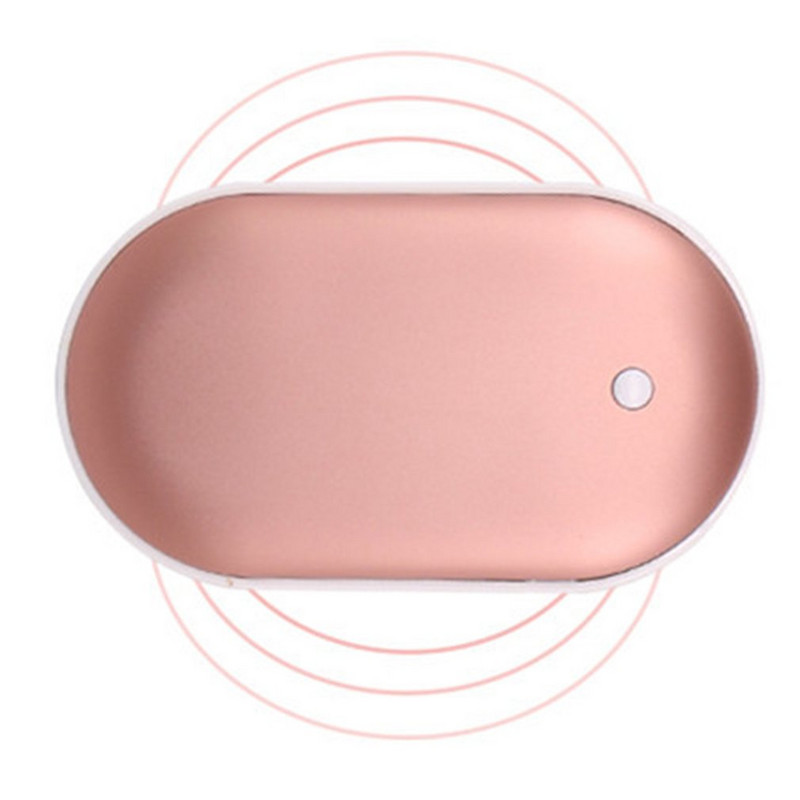 Mini încălzitor de mâini de iarnă Pad de încălzire cu putere mobilă, reîncărcabil prin USB, încălzitor portabil, încălzitor de buzunar cu desene animate, încălzitor electric