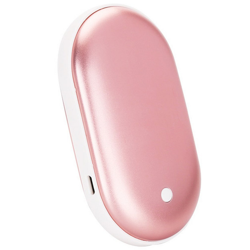 Mini încălzitor de mâini de iarnă Pad de încălzire cu putere mobilă, reîncărcabil prin USB, încălzitor portabil, încălzitor de buzunar cu desene animate, încălzitor electric