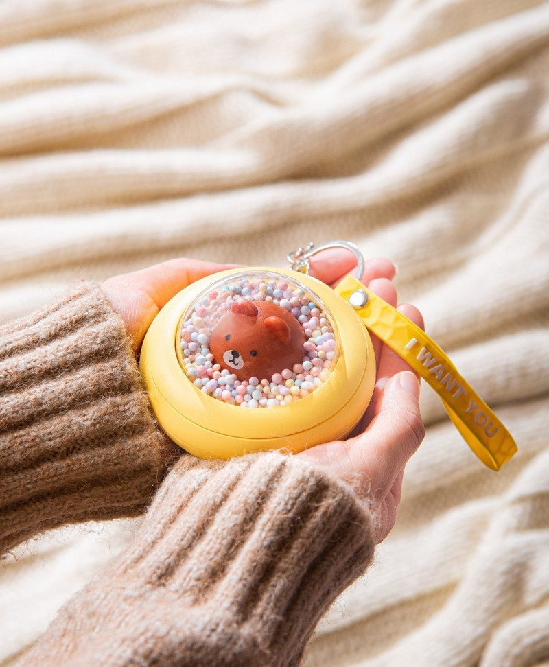 Mielas Happy Planet Rankų Šildytuvas Rankas Šaltas Naktinis Šviestuvas UFO Rankų Šildytuvas Įkraunamas Mini Nešiojamas Šiltas Rankas Ilgai trunkantis Šiluma