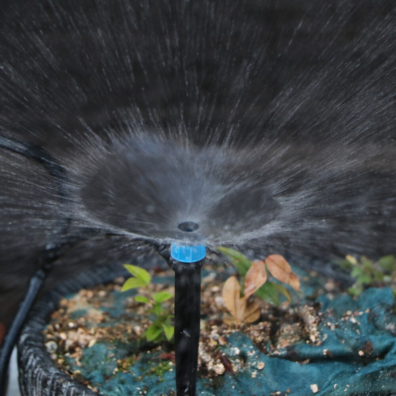 24 tipų sodo laistymo purkštuvai su reguliuojamu kuoliuku purškiančiais refrakcijos lašintuvais laistymo sūkuriniais purkštukais 1/4 colio spygliuočiai