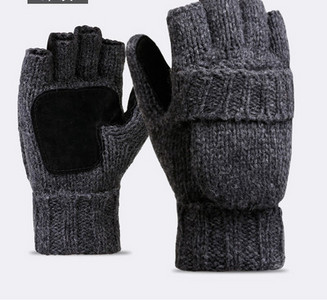 Megztos vyriškos žieminės pirštinės