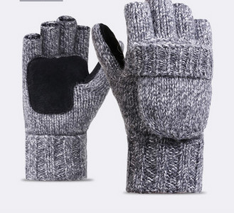 Megztos vyriškos žieminės pirštinės