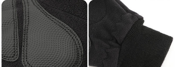 Vyriškos žieminės vilnos pirštinės, tinkamos sportuoti