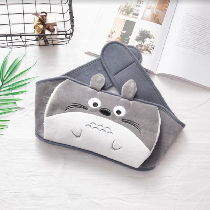 Бутилка за гореща вода, 1,25 л чанта за гореща вода, нагревателна подложка с мека плюшена обвивка за горещ компрес, нагревател за ръце, крака, врат, рамо