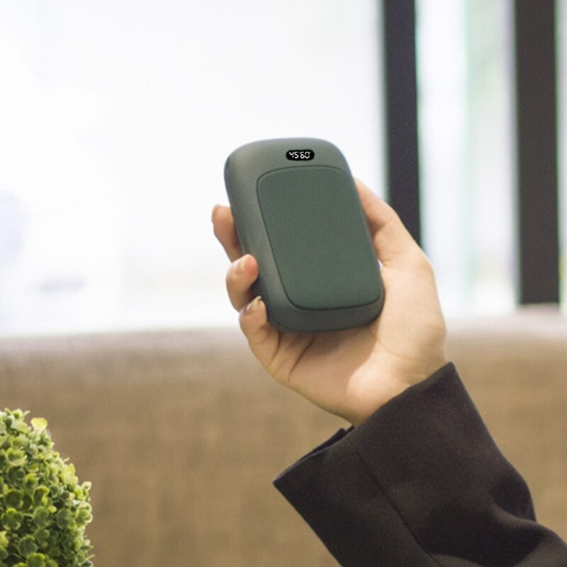 Акумулаторни нагреватели за ръце, преносим USB електрически нагревател за ръце, джобен нагревател за многократна употреба Power Bank за открито