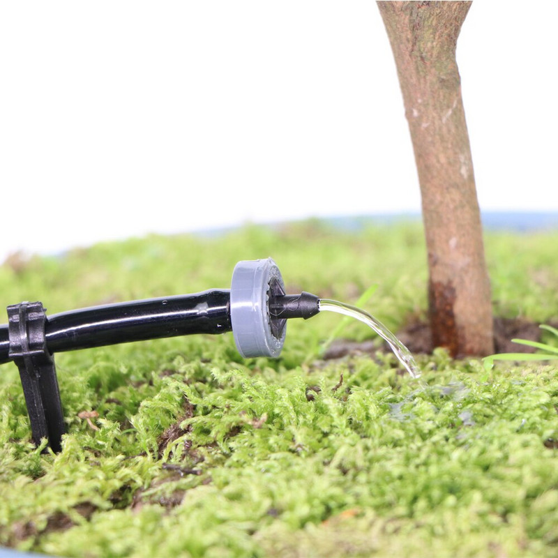 Разнообразен стил Градинско капково напояване Капкомер с фиксиран поток, компенсиращ налягане Емитер 1/4`` спринклерна напоителна рефракционна дюза