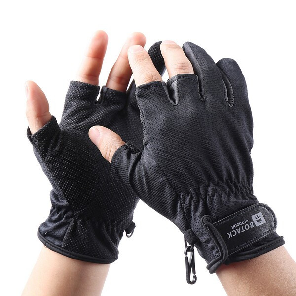 Мъжки ръкавици бързосъхнещи подходящи за риболов и алпинизъм