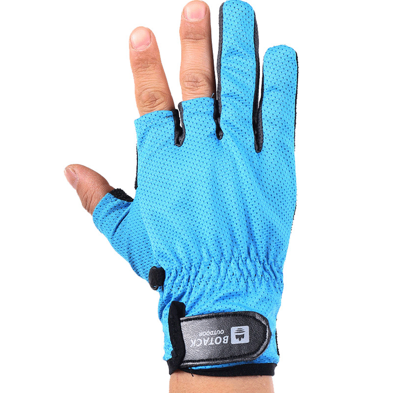 Мъжки ръкавици бързосъхнещи подходящи за риболов и алпинизъм