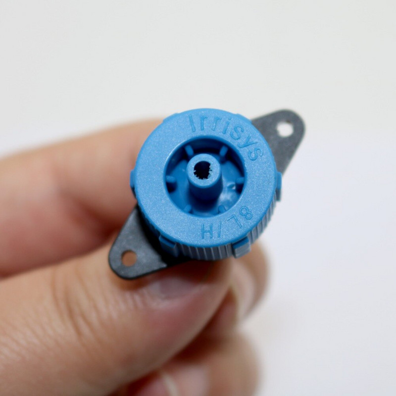 Регулируеми разпръсквачи с постоянен поток Налягане Разглобяеми компенсиращи капкообразуватели 4/7 мм интерфейси Фитинги за градинско капково напояване