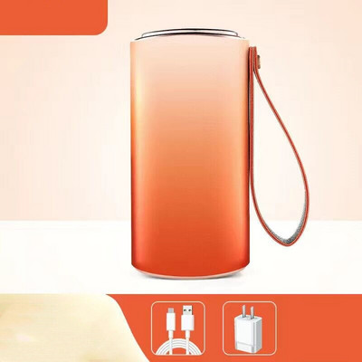 Roku sildītāji Uzlādējams pārnēsājams kabatas sildītājs USB Power Bank siltuma terapija Roku sildītājs Ziemassvētku dāvana ziemā ilgstoša