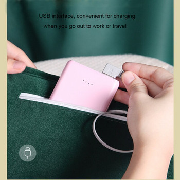 Електрически USB нагревател Графеново отопление Зимни нагреватели за ръце и крака Гореща чанта Възглавница Ръкавици Термични дрехи Преносим офис нагревател Подарък