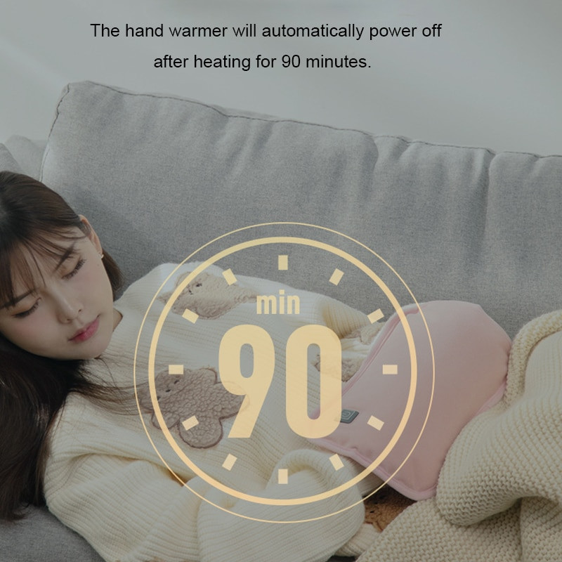 Електрически USB нагревател Графеново отопление Зимни нагреватели за ръце и крака Гореща чанта Възглавница Ръкавици Термични дрехи Преносим офис нагревател Подарък