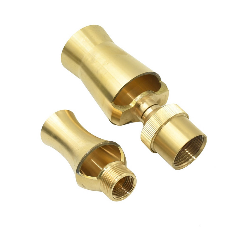 1/4 1/2 3/4 1 1,5-tolline keermega purskkaevu otsik Aed Dekoratiivne õues veepurskkaevutiik reguleeritavad messingist vihmutid