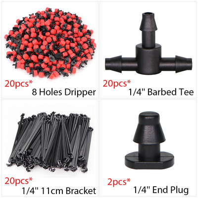 360 grādos regulējams 13 cm apūdeņošanas pilinātāja ievietošanas zeme 4/7 mm šļūtene dārza laistīšanas virpuļsmidzinātājs ar 1/4 `` savienotāju