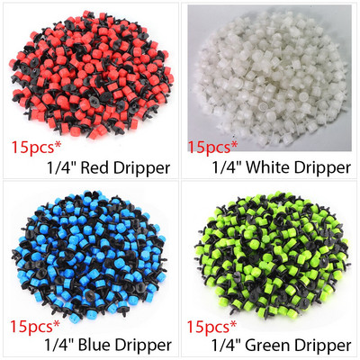 360 grādos regulējams 13 cm apūdeņošanas pilinātāja ievietošanas zeme 4/7 mm šļūtene dārza laistīšanas virpuļsmidzinātājs ar 1/4 `` savienotāju