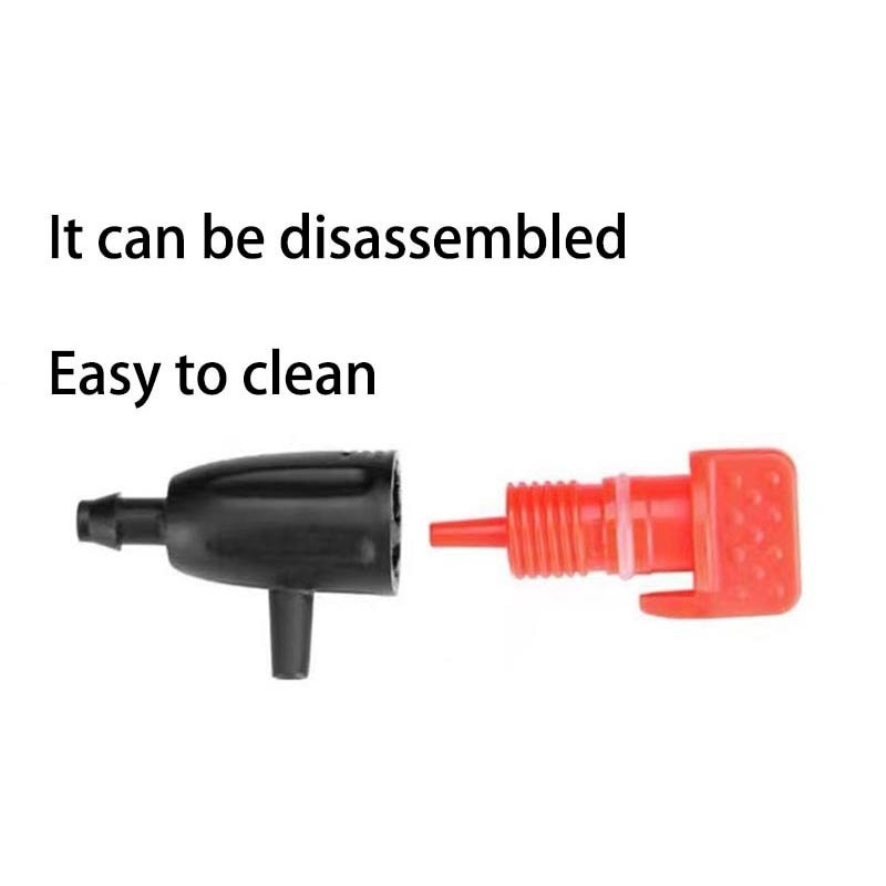 20бр. Регулируеми капкообразуватели за напояване Разпръсквачи 1/4`` Емитер Капкообразувател Микро капково напояване Разпръсквачи за напоителна система