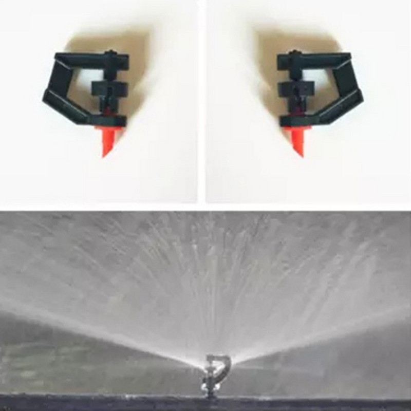 20 бр. 360-градусови G тип въртящи се рефракционни спринклери пречупват пестяща вода пулверизираща дюза за напояване на градината спрей за трева