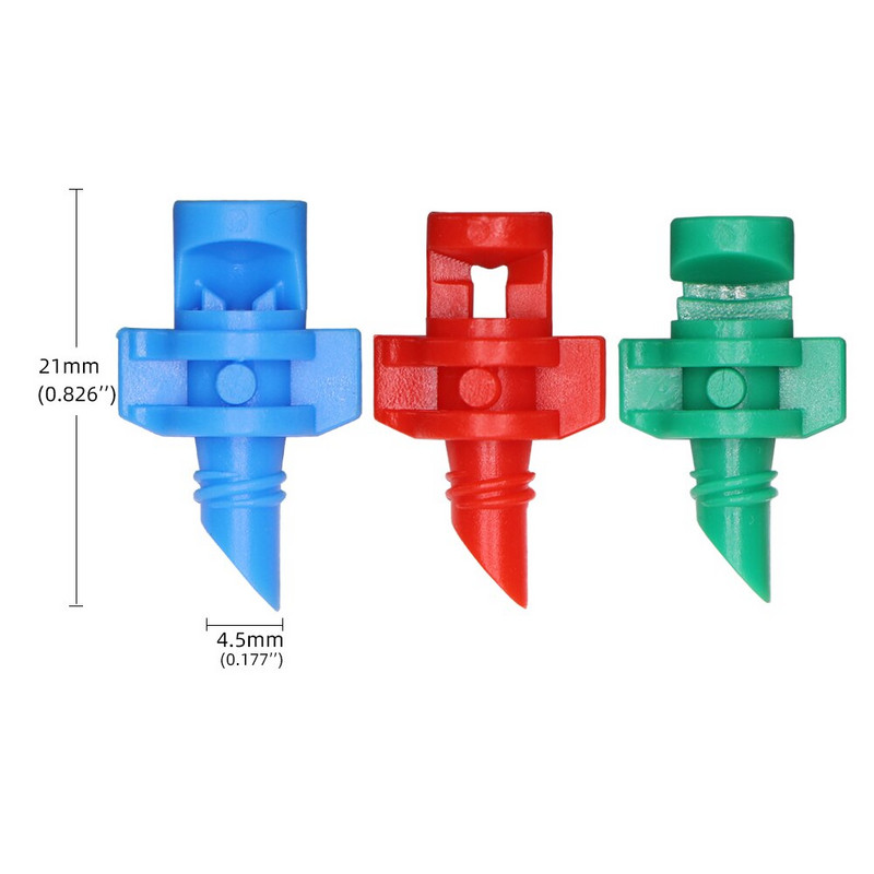 20-100 бр. 90/180/360 градуса рефракционна дюза, резбова връзка, спринклерна градина, дюзи за пръскане на селскостопански напоителни растения