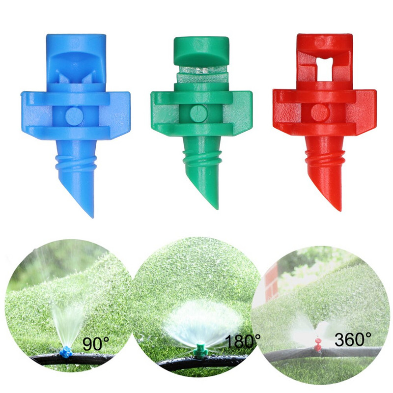 20-100 бр. 90/180/360 градуса рефракционна дюза, резбова връзка, спринклерна градина, дюзи за пръскане на селскостопански напоителни растения