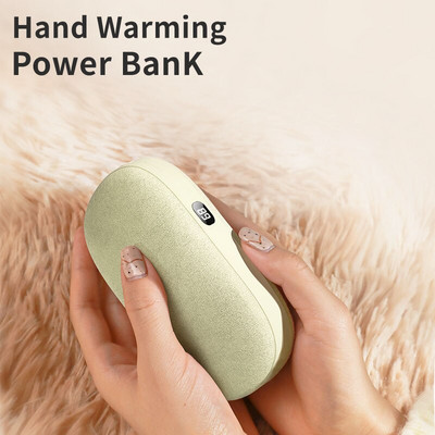 Winter Mini Calentador Φορητός Usb Velvet Hand Warmer Mobile Power Bank Θερμαντήρες χεριών Επαναφορτιζόμενος θερμαντήρας Handwarmer