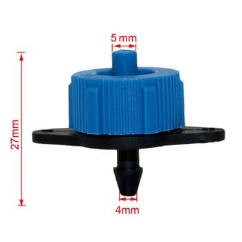 4L/H 8L/H Emitter 4mm Barb Pressure Compensating Dripper Εργαλεία γεωργίας Θερμοκηπίου Irrigation Dripper 30 τμχ