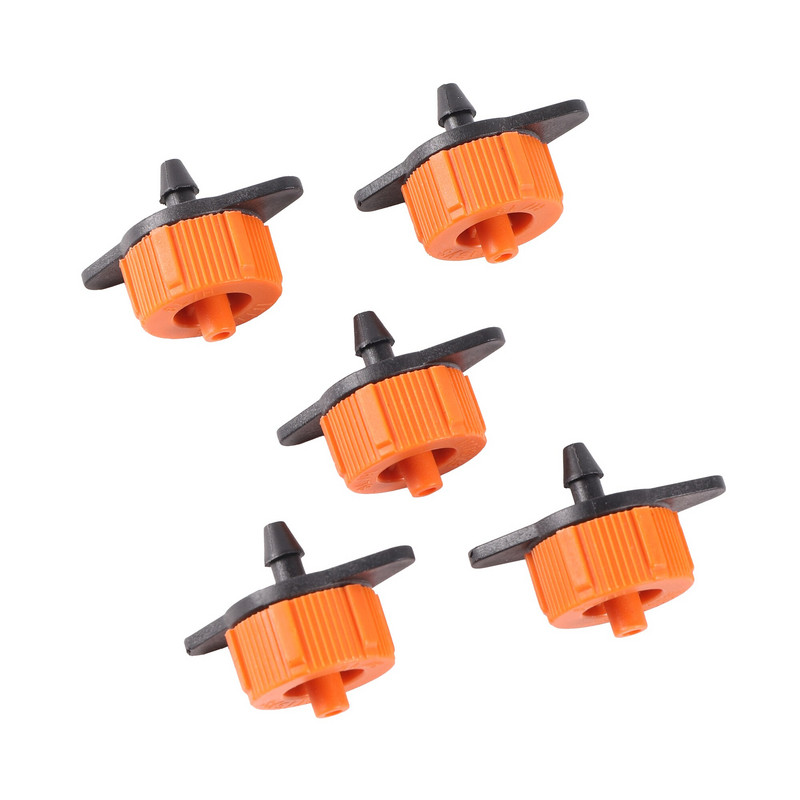 4L/H 8L/H Излъчвател 4 мм капкообразувател за компенсиране на налягането Селскостопански инструменти Капкомер за напояване на оранжерии 30 бр.