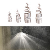 3/8" 1/2" 3/4"1/4" 1" vīrieša vītne, pilna konusa spirālveida sprauslas sprausla nerūsējošā tērauda laistīšanas miglas smidzinātājs Dārza zāliena apūdeņošanas rīks