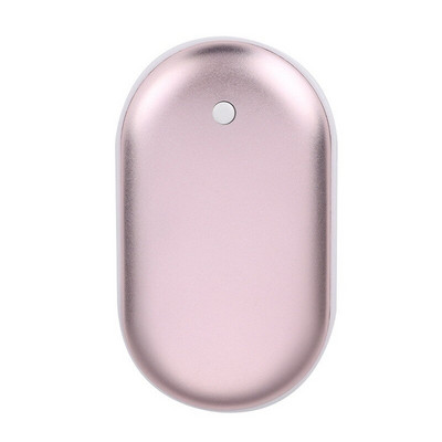 5000mAh ziemas mini roku sildītājs, pašsildošais paliktnis USB uzlādējams ērts sildītājs sildītājs kabatas elektriskais sildītājs sildītājs mobilā jauda