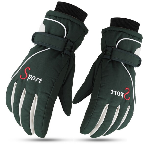 Зимни мъжки ръкавици с надпис