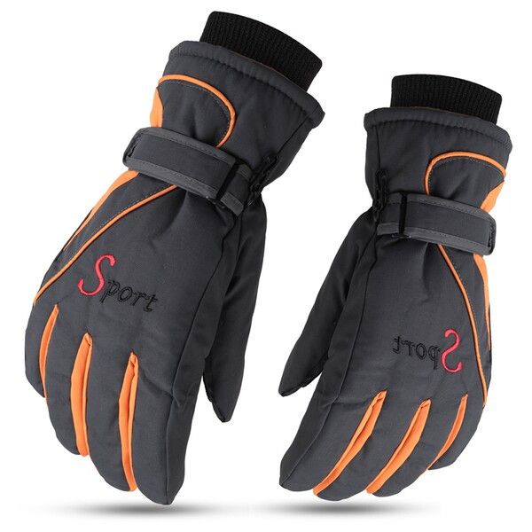 Зимни мъжки ръкавици с надпис