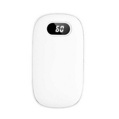 10000mAh 5V/2A USB uzlādējams elektriskais roku sildītājs Power Bank Elegants pārnēsājams roku sildītājs dāvanām un āra sportam
