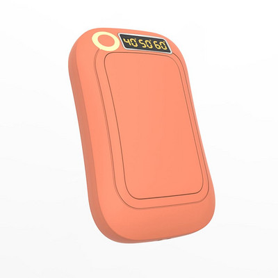 10000mAh 5V/2A USB uzlādējams elektriskais roku sildītājs Power Bank Elegants pārnēsājams roku sildītājs dāvanām un āra sportam