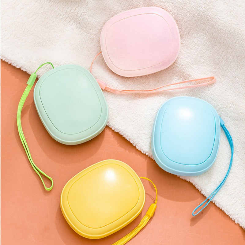 1200mAh Мини преносим нагревател за ръце USB акумулаторна карикатура Сладък нагревател за ръце Преносим 3-скоростен инструмент за затопляне на ръце за зимата