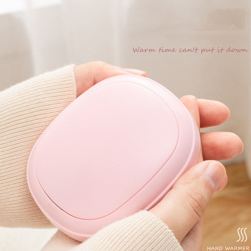 1200mAh Мини преносим нагревател за ръце USB акумулаторна карикатура Сладък нагревател за ръце Преносим 3-скоростен инструмент за затопляне на ръце за зимата
