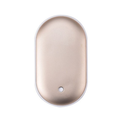 E8BD pārnēsājams mini roku sildītājs 2 vienā USB uzlādējama bruģakmens kabatā mobilā barošanas banka atkārtoti lietojama elektriska ērtas ziemas dāvanas