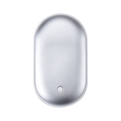 E8BD pārnēsājams mini roku sildītājs 2 vienā USB uzlādējama bruģakmens kabatā mobilā barošanas banka atkārtoti lietojama elektriska ērtas ziemas dāvanas