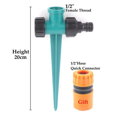 1/2`` 3/4" Filet 360 duze rotative Sprinkler de înaltă rezistență, durabil, grădină, gazon, apă, agricultură, irigare, aspersor cu impact