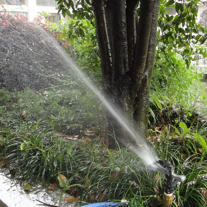 1/2`` 3/4" резба 360 въртящи се дюзи спринклер с висока якост, издръжлива градинска морава, вода, земеделие, напояване, ударен спринклер