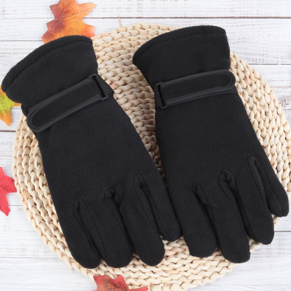 Švaraus modelio vyriškos žieminės pirštinės